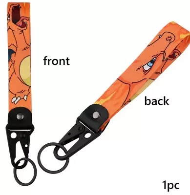 Charizard Wrist Keholder Lanyard Pokemon Wristlet • $9.99