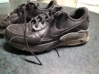 Nike Air Max 90 Womens All Black Casual Trainer Shoe Size US 9 • $15.87