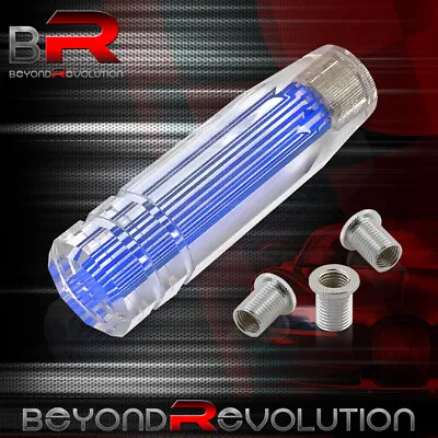 For Benz 150mm Clear 3D Style Long Extended Gear Shift Knob Interchangeable Blue • $19.99