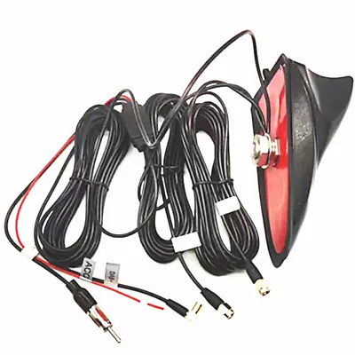 £44.77 • Buy Black Car Shark Fin Aerial Antenna Roof Radio DAB/GPS/WiFi/FM Signal Amplifier