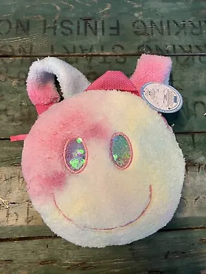 Olly & Me Smiley Face Bag Mini Backpack Girls Kids Fluffy Sequin New With Tags • $19.54