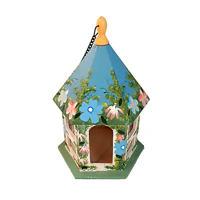 Hand-painted Garden Bird Gazebo/ Feeder • £19.25