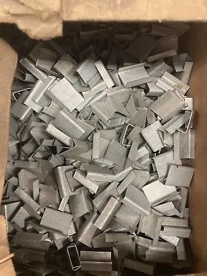 5/8  Snap On HD Galv Metal Seals For Steel Strapping Roughly 2000 Pcs • $24.65