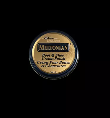 Meltonian Boot & Shoe Cream Polish Dark Brown #10 1.55 Oz Jar New • $24.95