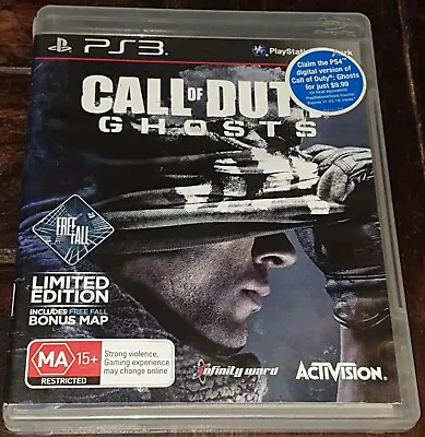 Call Of Duty Ghosts - Sony Playstation 3 / PS3 Game - Free Post • $7.99