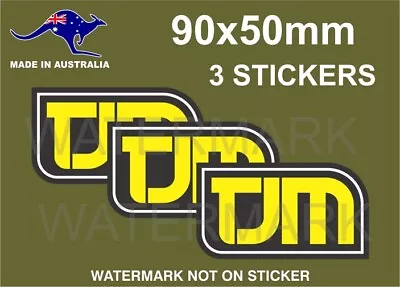 3 Tjm Stickers 4x4 Accessories Warn Arb • $5.99