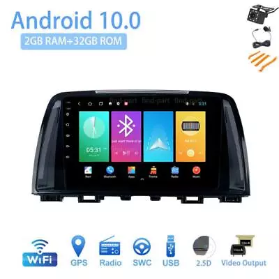 Android 12 9  Car Stereo Radio For 2014~16 Mazda 6 Atenza GPS NAVI  2.5D BT • $195