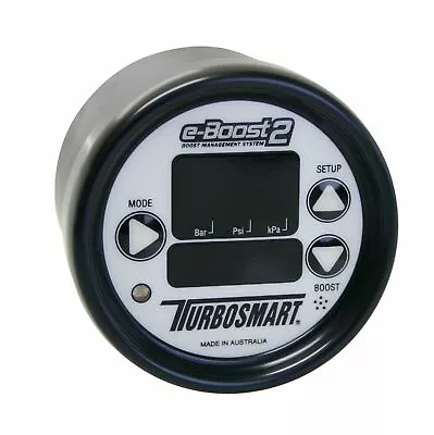 $629.95 • Buy Turbosmart E-Boost2 EBoost 66mm White Black 60psi Electronic Boost Controller