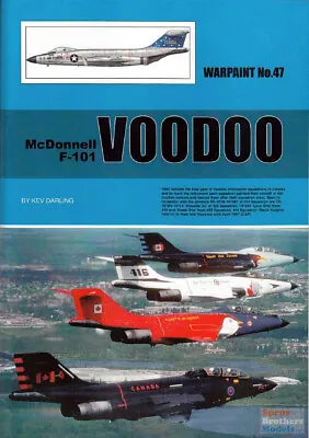 WPT047 Warpaint Books - McDonnell F-101 Voodoo • $23.69