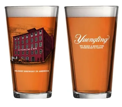 Yuengling Americas Oldest Brewery Horse Wagon Pottsville PA USA Beer Pint Glass • $14.99