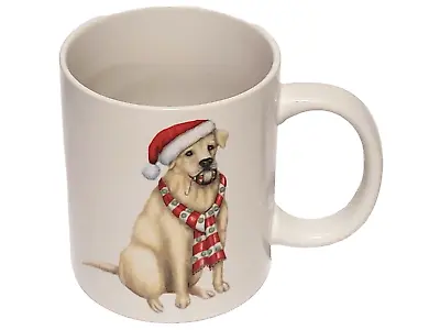 Yellow Lab Christmas Dog Coffee Mug IQ Accessories NEVER USED MINT !!! • $11.25