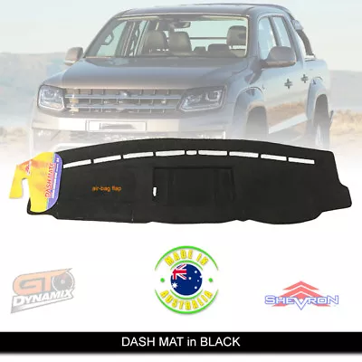 DASH MAT Volkswagon Amarok 2H V6 Highline Ultimate Hero 9/2016-5/2022 DM1459 BLK • $89.95