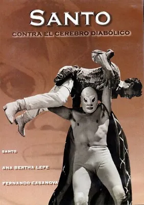 $14.95 • Buy 1961 Mex Horror / SANTO CONTRA EL CEREBRO DIABOLICO W/English Subtitles