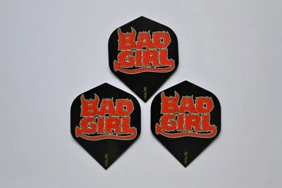 £2.99 • Buy 5 Sets Of Bad Girl Extra Strong Dart Flights