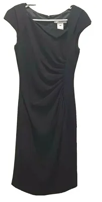 £181.97 • Buy L.K. Bennett Womens Black Davina Sheath Dress Asymmetrical Size 4 Kate Middleton