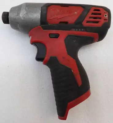 Milwaukee M12 2462-20 12V 1/4  HEX Impact Driver Bare Tool • $26.95