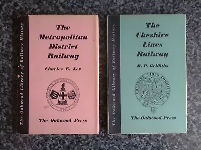 2 Volumes From The Oakwood Library Of Railway History - The Oakwood Press • £5.99