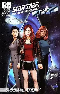 Star Trek: The Next Generation/Doctor Who: Assimilation #5A VF; IDW | RI - We Co • £35.61