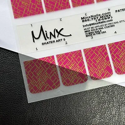 Minx Professional Nail Wraps - Skater Art 5 • £15