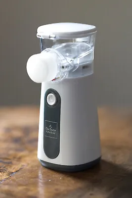 Rechargeable Ultrasonic Mini Mesh Nebulzer-Inhale Mist Machine Adult Kids Mask • $39.49