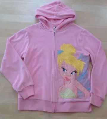 Disney Store Tinkerbell Sequin Hooded Jacket Large-new • $41.99