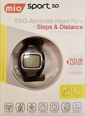  Mio Sport SD Watch EKG-Accurate Heart Rate + Steps & Distance *needs Battery* • $25