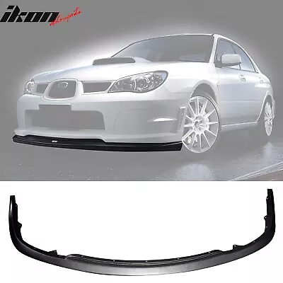 Fits 06-07 Subaru Impreza WRX STI CS1 Style Front Bumper Spoiler Lip Guard - PU • $59.98