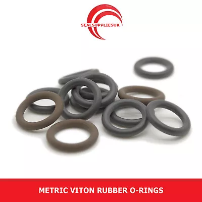 Metric Viton Rubber FKM O Ring Seals 3mm Cross Section 33mm-68mm ID - UK SUPP • £47.93