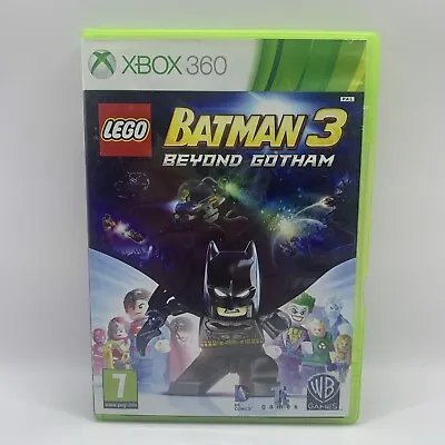 LEGO Batman 3 Beyond Gotham Xbox 360 2014 Action-Adventure Warner Bros PG VGC • $11.95