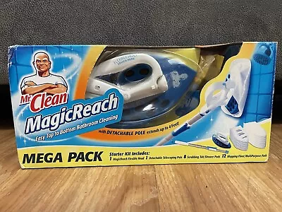 NEW Mr. Clean Magic Reach Starter Kit Bathroom Cleaning Tool Detachable MegaPack • $49.99