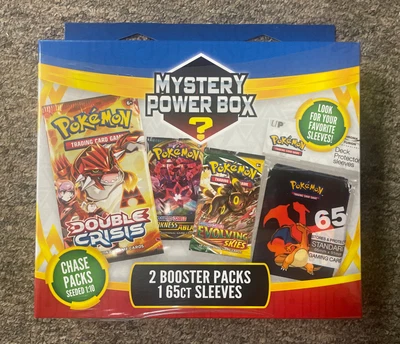 $28.99 • Buy Pokemon Mystery Power Box 2 Booster Packs One 65 Ct Sleeves Chase Packs 1:10