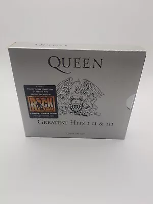 Queen - The Platinum Collection: Greatest Hits I II & III CDs - Promo Sticker • £10