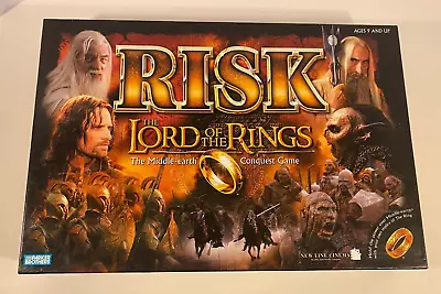 RISK Lord Of The Rings Middle Earth Conquest Game COMPLETE W/ Sealed Bags • $27.99