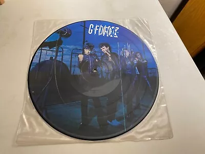 G-force Self Titled Picture Disc Uk Vinyl Record Lp Jet Records Jetpd 229 Vg+ • $29.99