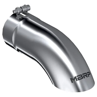 MBRP T5081 Stainless Steel Turn Down Single Wall 4 Inch Universal Exhaust Tip • $82.69