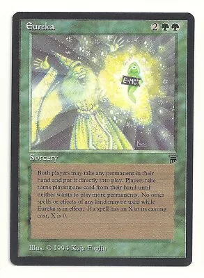 MTG LEGENDS: 1x NM Eureka Magic The Gathering Card From Hand Directly Into Play • $56