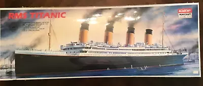 Vintage SEALED NEW RMS Titanic Academy Minicraft Model 1405 Kit 1/350 Scale NOS • $124.48