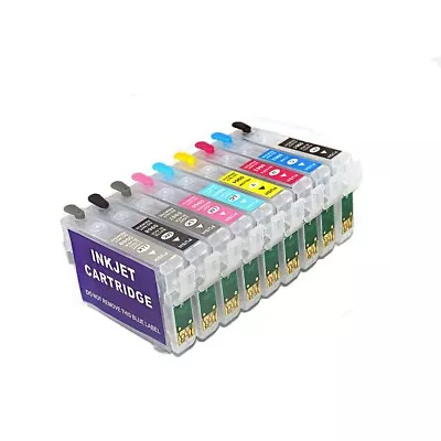 Refill Ink Cartridge For Epson Stylus Photo R2880 Printer With Auto Reset Chip • $59.80