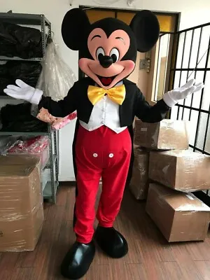 New Profes. Mickey Or Minnie Mouse (Red Or Pink) Mascot Costume Party Costume  • $450