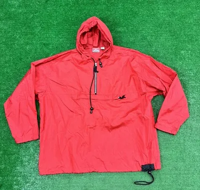 Vintage Marlboro Unlimited Red Pullover Rain Jacket Windbreaker | Size XL • $19.99