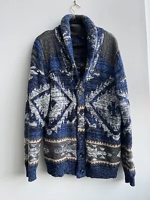 Adam Levine Aztec Knit Cardigan • $25