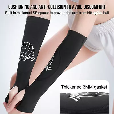 Volleyball Arm Guards Sleeve Elbow Guards Protector Soft Training Wrist Guard • $11.61