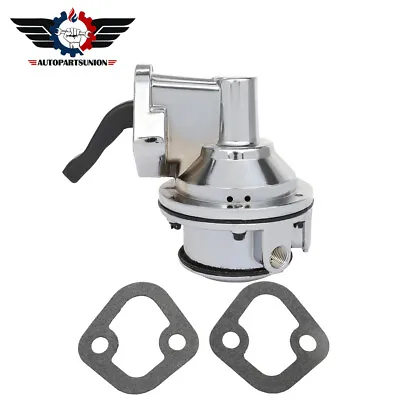 Fits Chevy V8 396 402 454 Chrome Mechanical High Volume Fuel Pump Gas Pump • $33.08