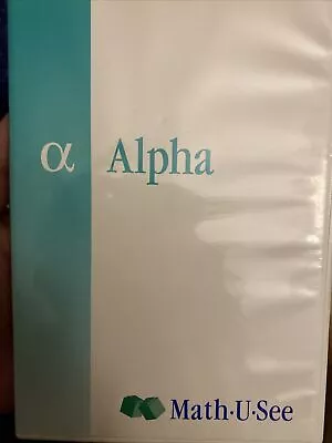 Math-U-See Alpha DVD • $9