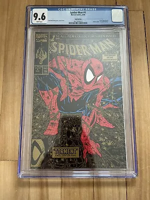 Spider-Man #1 Gold Edition Variant Todd McFarlane 1990 Second Printing CGC 9.6 • $79