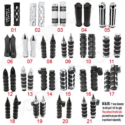 $25.76 • Buy 1  Handlebar Hand Grips For Yamaha V Star 1300 1100 950 650 XVS Custom Classic