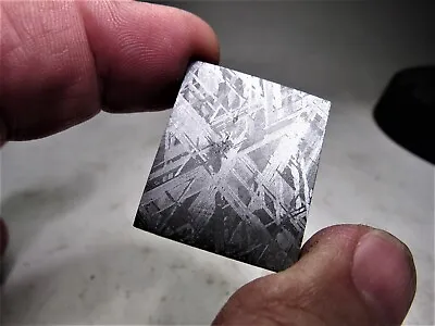 Low Price! Terrific Etched Slice! Muonionalusta Swedish Iron Meteorite 29.3 Gms • $81.75