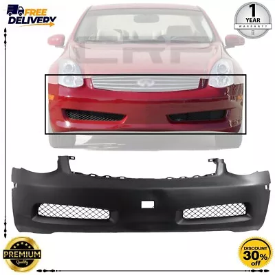 Front Bumper Cover Primed For 2004-2007 Infiniti G35 Coupe IN1000122 62022AM840 • $187.05