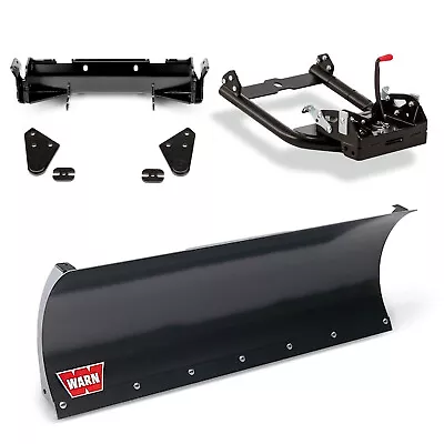 WARN ATV Front Mounted Snow Plow Kit Compatible With Kawasaki Brute Force (50 ) • $499.96