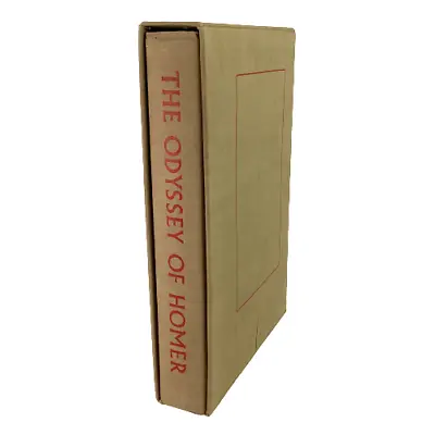 Limited Editions Club The Odyssey Of Homer By T. E. Lawrence 1981 Signed VG • $79.99